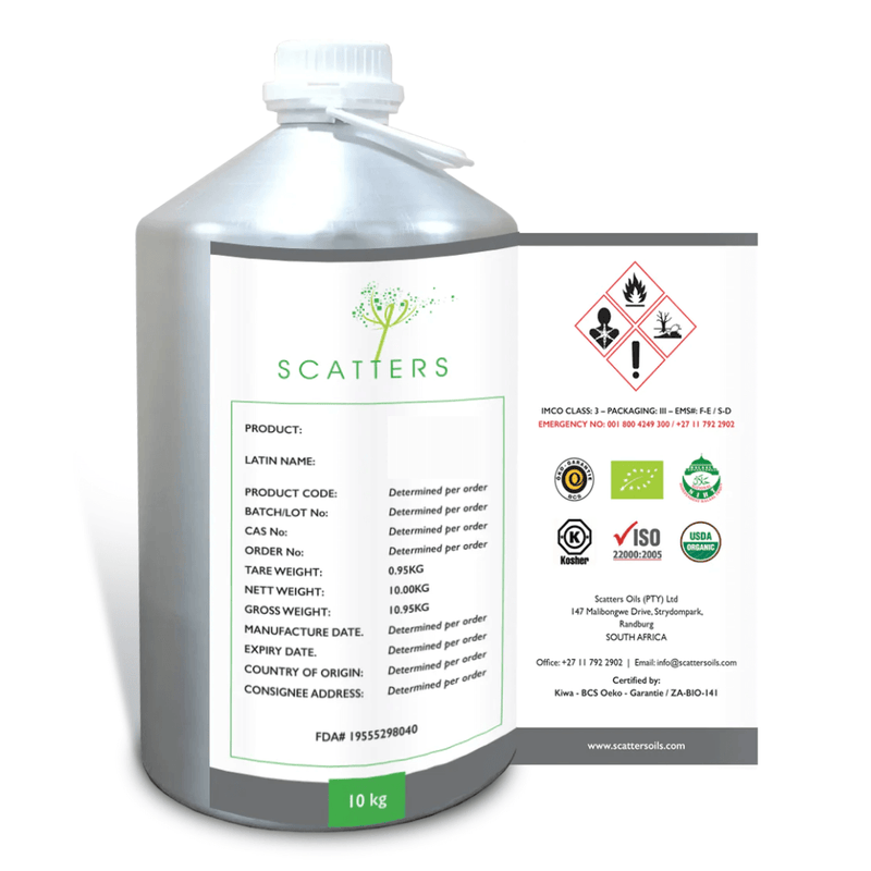 Tea Tree Essential Oil - Certified Organic - Scatters Oils USA