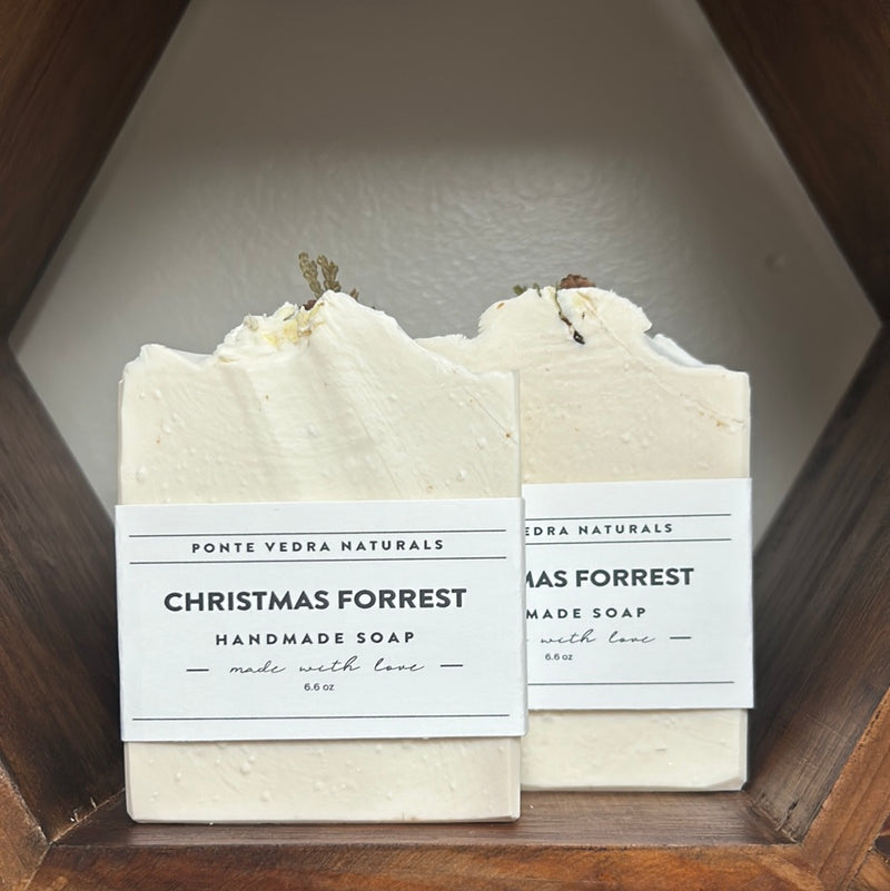 Christmas Forest Handcrafted Holiday Soap - Limited Edition